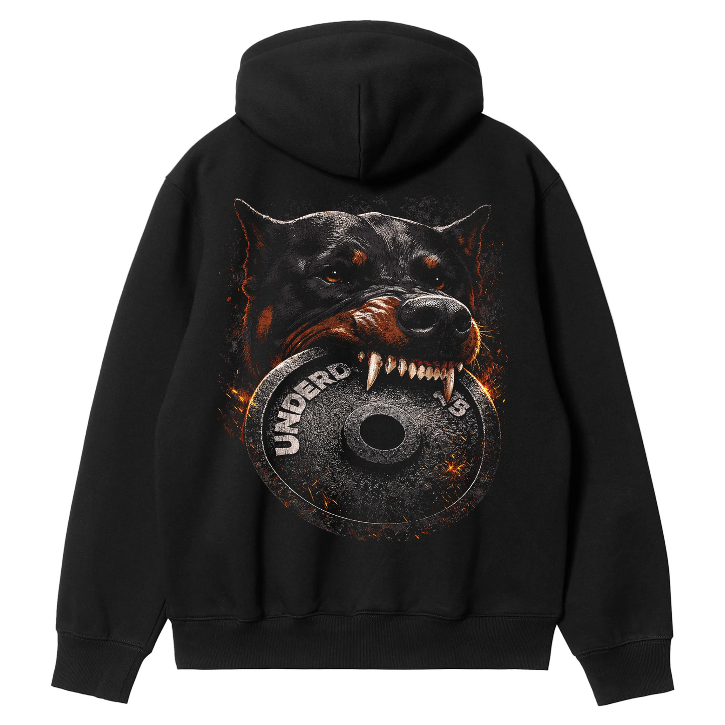 Hoodie Dog Gym