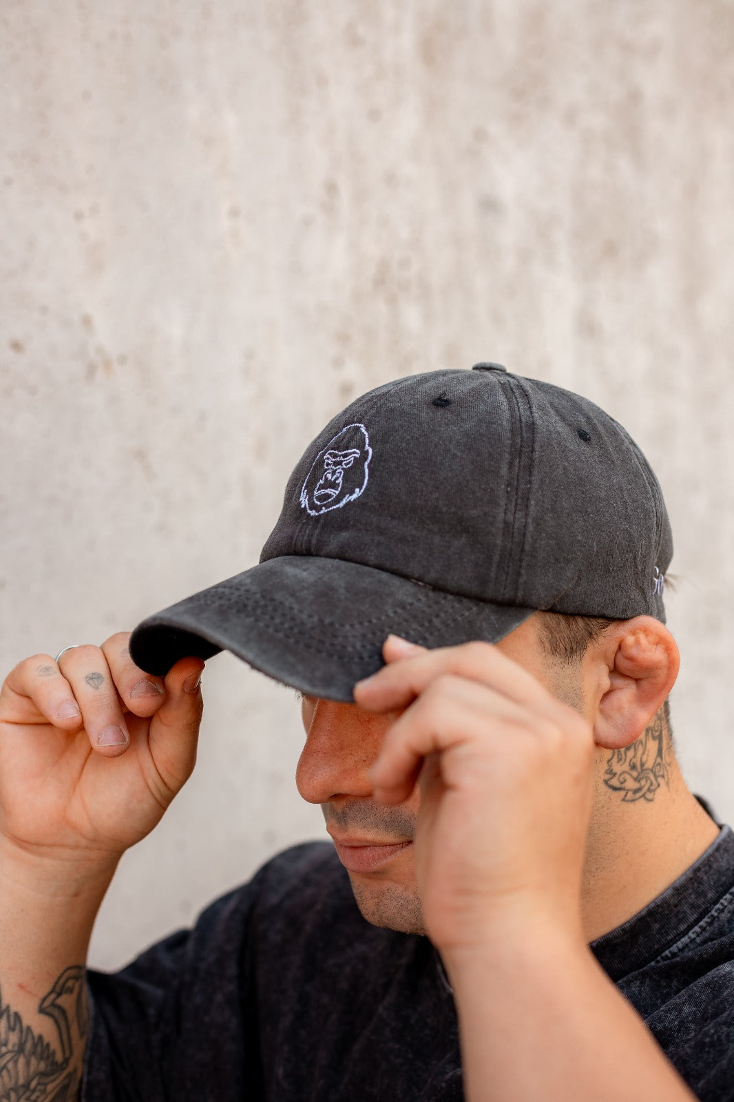 PROMO OVERSIZE MARRÓN +GORRO+BOLSA